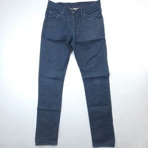 Raleigh Denim Jeans Mens Size 31x32 Blue Straight Stretch Made in USA